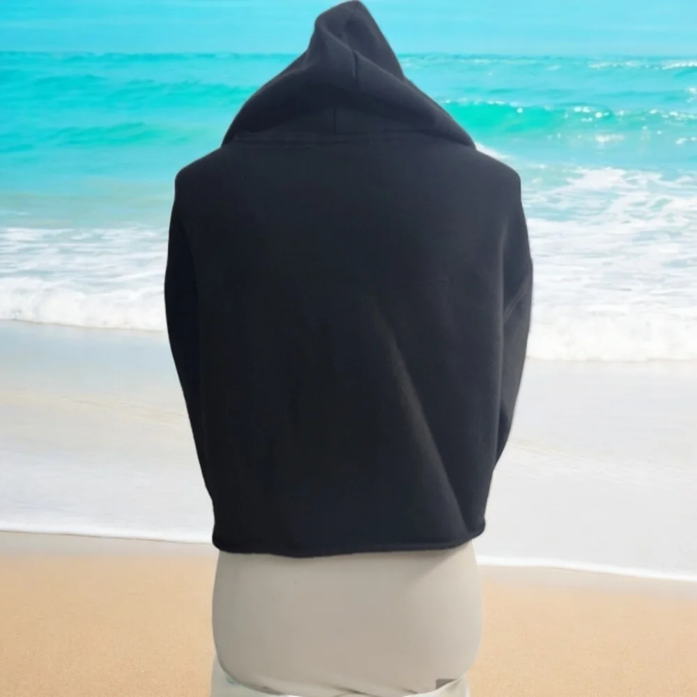 Pink Victorias Secret size Small Cropped hoodie/sweatshirt. Long sleeved. - Picture 7 of 13